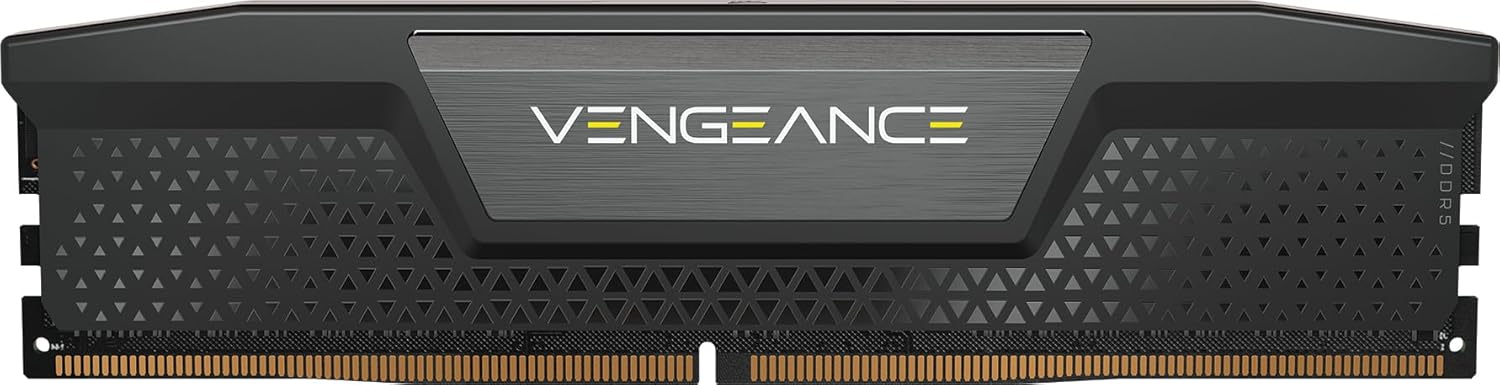 CORSAIR VENGEANCE 32GB RAM (1X32GB) DDR5 DRAM 5200MHZ BLACK CMK32GX5M1B5200C40