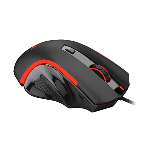REDRAGON Nothosaur M606 Wired Ambidextrous Gaming Mouse ( M606 ) ( 3200DPI / 6 Macro Button ) ( Black )