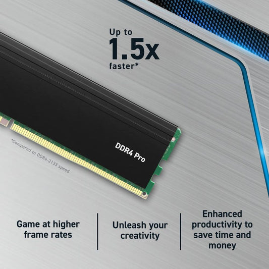 CRUCIAL PRO 16GB ( 16GB x 1 ) 3200MHz Desktop DDR4 RAM