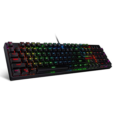 REDRAGON K582 SURARA Full Size Mechanical Wired Gaming Keyboard ( Black ) ( Blue Switch )