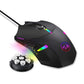 REDRAGON M601 RGB Blacklit Wired Ambidextrous Gaming Mouse ( M601 ) ( 7200DPI / 6 Macro Button ) ( Black )