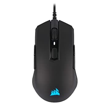CORSAIR M55 Pro Wired Ambidextrous RGB Gaming Mouse ( M55 ) ( 12000DPI / 8 Macro Buttons ) ( Black)