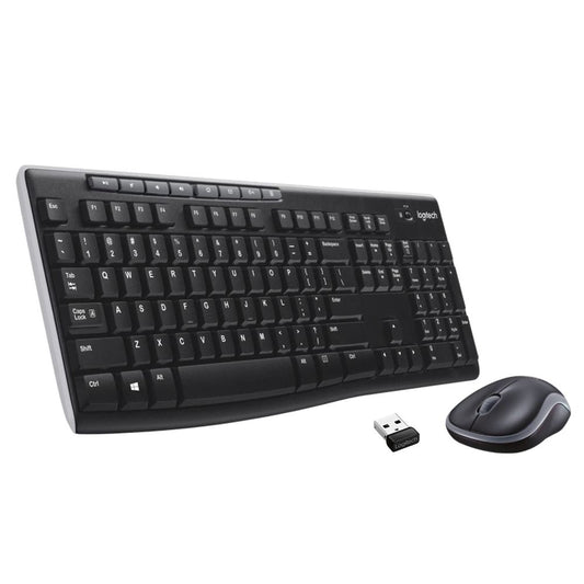 LOGITECH MK270R Full Size Membrane Wireless keyboard and Mouse Combo