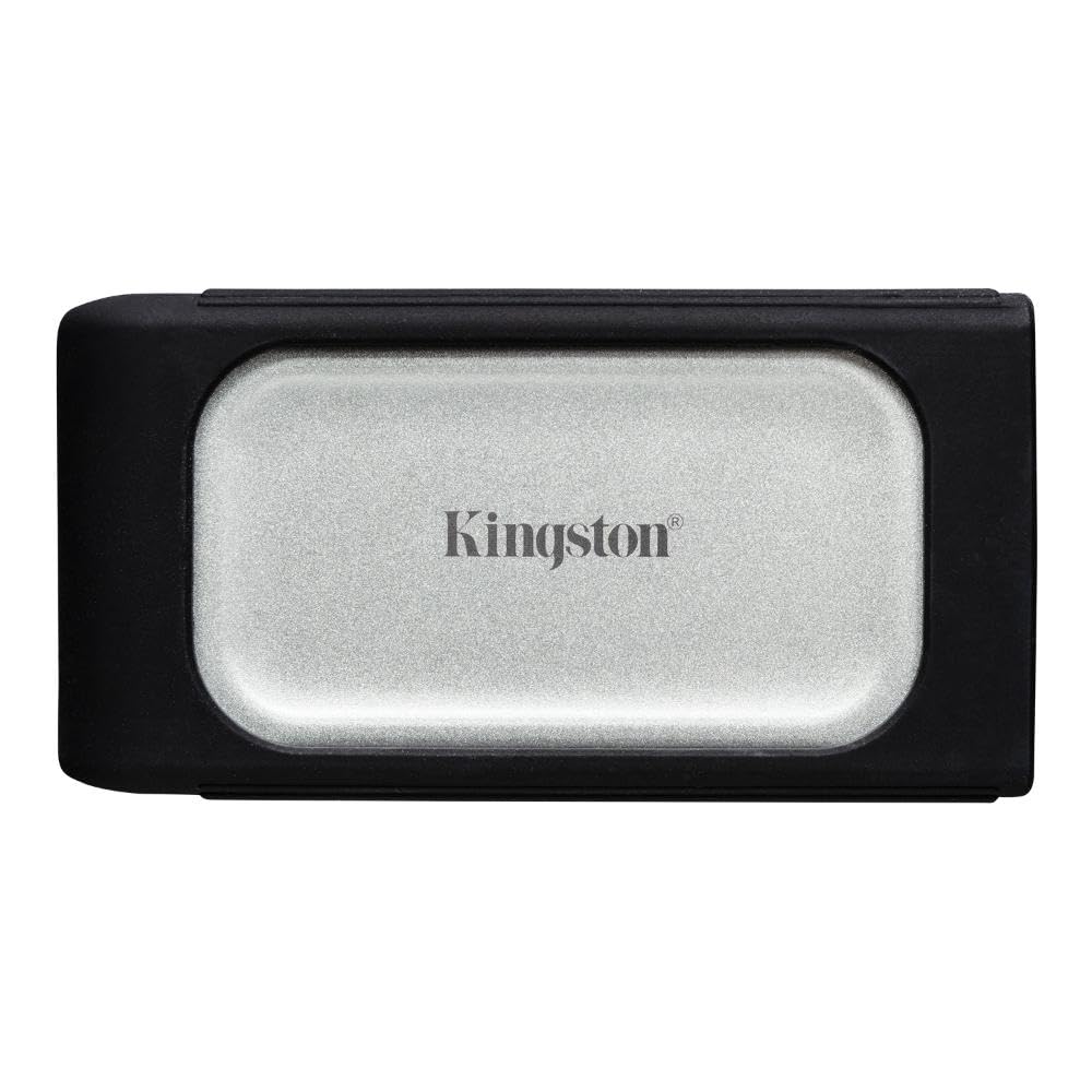 KINGSTON XS2000 500G HIGH PERFORMANCE, READ/WRITE SPEEDS UP TO 2,000MB/S, POCKET-SIZED EXTERNAL PORTABLE SSD, SILVER, USB3.2_GEN_2_X_2 SXS2000/500G