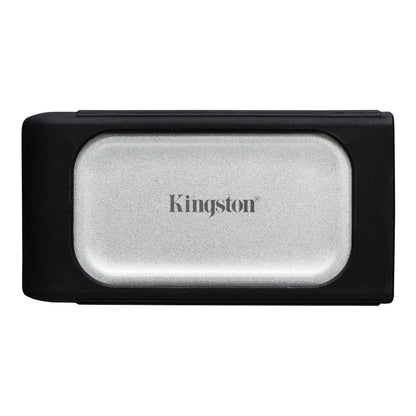 KINGSTON XS2000 500G HIGH PERFORMANCE, READ/WRITE SPEEDS UP TO 2,000MB/S, POCKET-SIZED EXTERNAL PORTABLE SSD, SILVER, USB3.2_GEN_2_X_2 SXS2000/500G