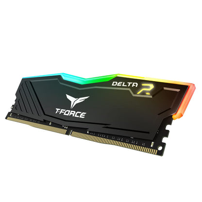 TEAMGROUP T-FORCE DELTA RGB 32GB (16GBX2) DDR4 3600MHZ DESKTOP RAM (BLACK)