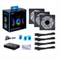 LIAN LI UNIFAN SL120 INFINITY CABINET FAN TRIPLE PACK BLACK