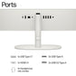 AIO HP 22 DG0153IN [N100- INTEL/8GB/512GB SSD/WIN11 HOME+MSO/22.0 INCH/INTEGRATED GRAPHICS /1 YEAR(S)//WHITE]