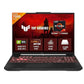 ASUS TUF A16 (2025), AMD Ryzen 7 7445HS, RTX 4050-6GB, 16GB RAM, 512GB SSD, FHD+, 16", 40 cm, Windows 11 Home, M365 Basic(1yr) Office24, Mecha Gray, 2.2 Kg, FA607NUG-RL136WS, Gaming Laptop