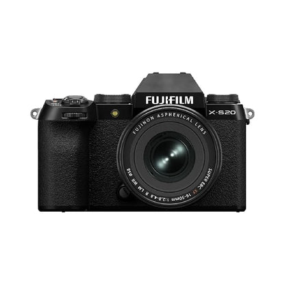 FUJIFILM X-S20 MIRRORLESS CAMERA BODY WITH XF18-55MM LENS BLACK