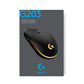 LOGITECH G203 LIGHTSYNC WIRED GAMING MOUSE BLACK