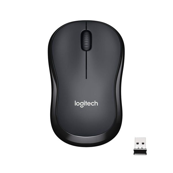 LOGITECH M221 Silent Wireless Ambidextrous Gaming Mouse ( 鈥?10-004882 ) ( 1000DPI / 3 Macro Button ) ( Black )