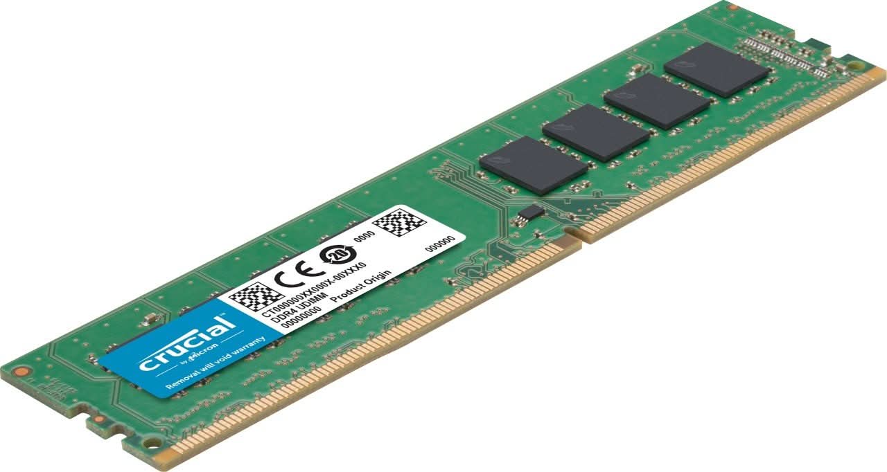 CRUCIAL RAM 8GB DDR4 2666 MHZ MEMORY