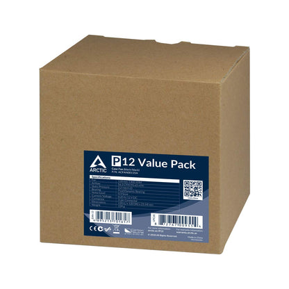 ARCTIC P12 (BLACK) - 5 PACK ACFAN00135A