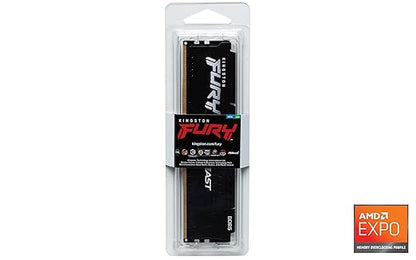 KINGSTON FURY BEAST 16GB DDR5 5200MHZ RAM KF552C40BB-16