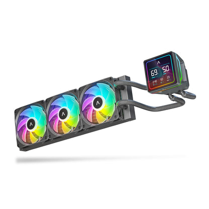 PROLAB AI360 LCD AIO LIQUID COOLER ARGB BLACK