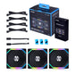 LIAN LI UNI SL120 V2 ARGB CABINET FAN TRIPLE PACK BLACK