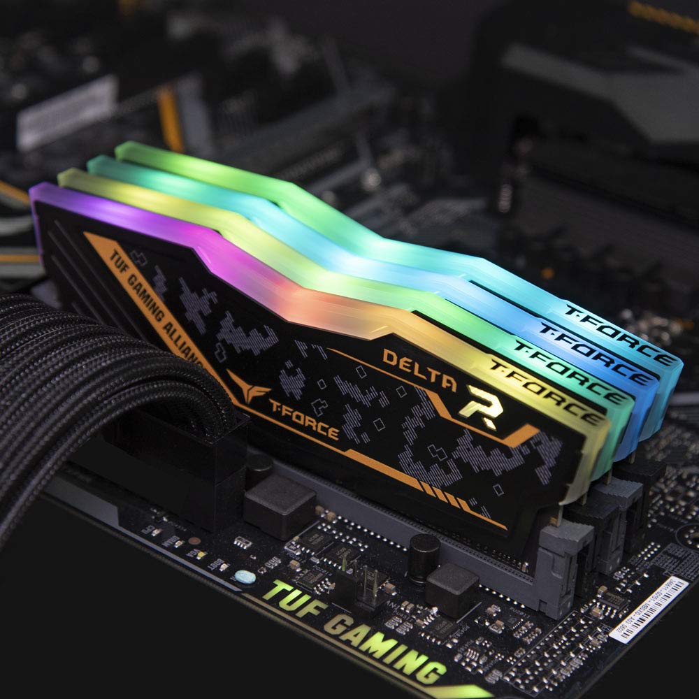 TEAMGROUP T-Force Delta TUF 16GB ( 8GB x 2 ) 3200MHz DDR4 RAM ( CL16 )