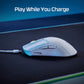 HYPERX Pulsefire Haste 2 Wireless + Bluetooth Ambidextrous Gaming Mouse ( 6N0A9AA ) ( 26000DPI / 6 Macro Buttons ) ( White )