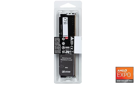 KINGSTON FURY BEAST 16GB DDR5 5200MHZ RAM KF552C40BB-16