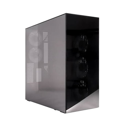 ARCTIC Xtender VG (Mirror Black) with Vertical GPU Mount Case