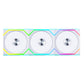 LIAN LI UNI FAN SL WIRELESS 3 X 120MM KIT CASE FAN I COOLER - WHITE I WITH REVERSE BLADE G99.12RSL1W3W.IN