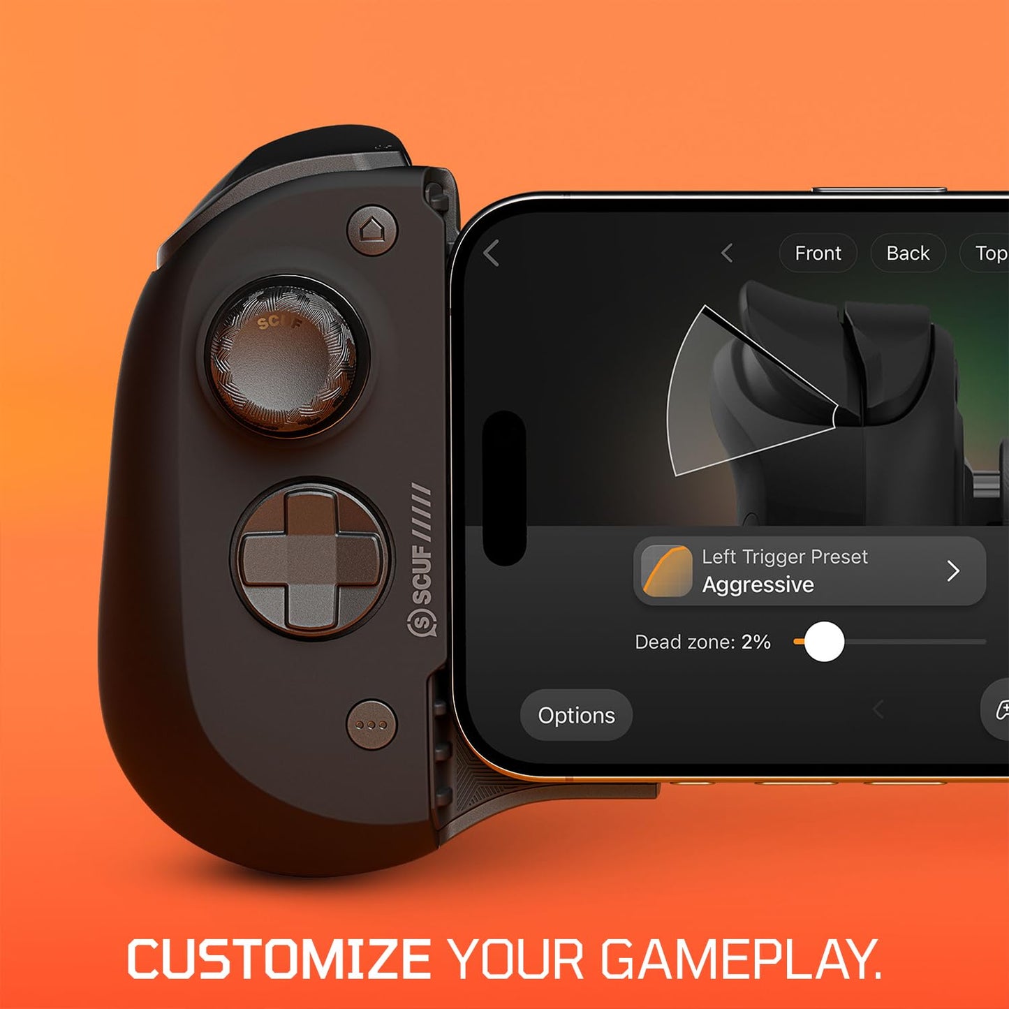 CORSAIR SCUF NOMAD WIRELESS MOBILE GAMING CONTROLLER BLACK