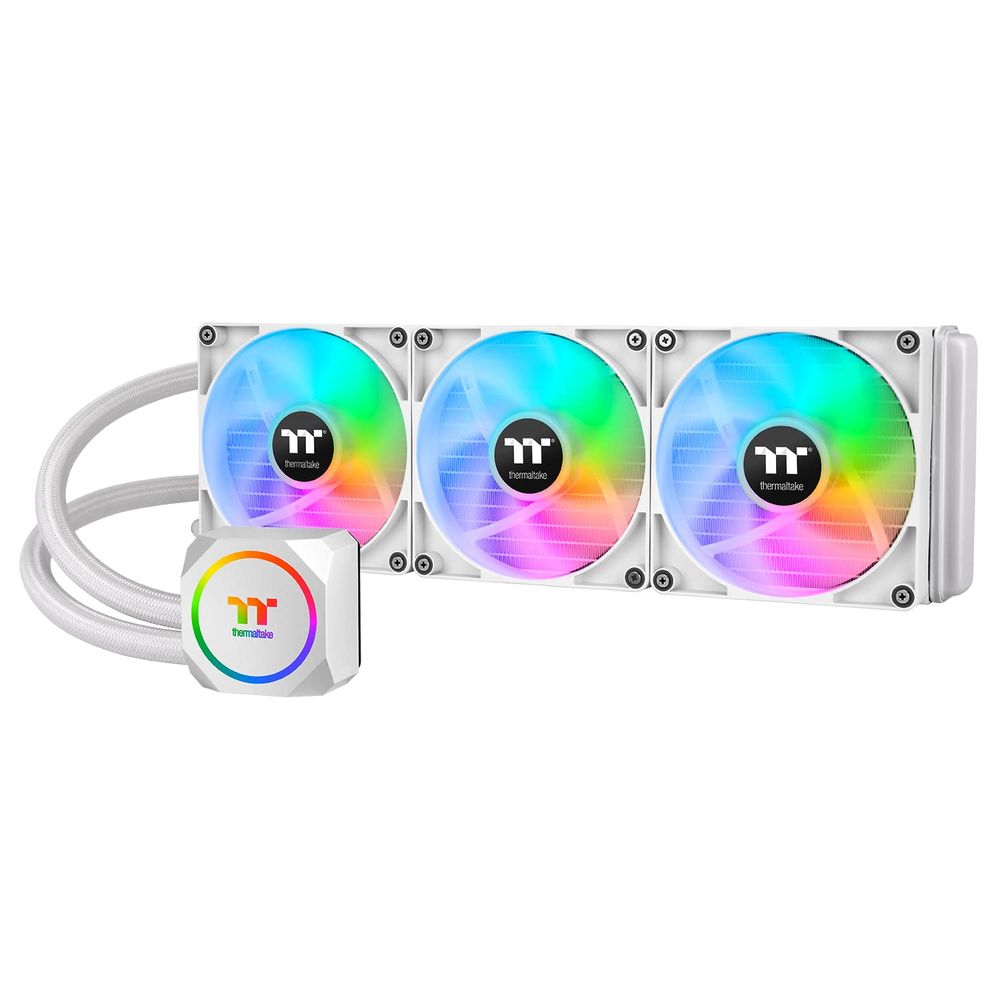 THERMALTAKE TH420 ARGB 420mm Liquid Cooler (White)