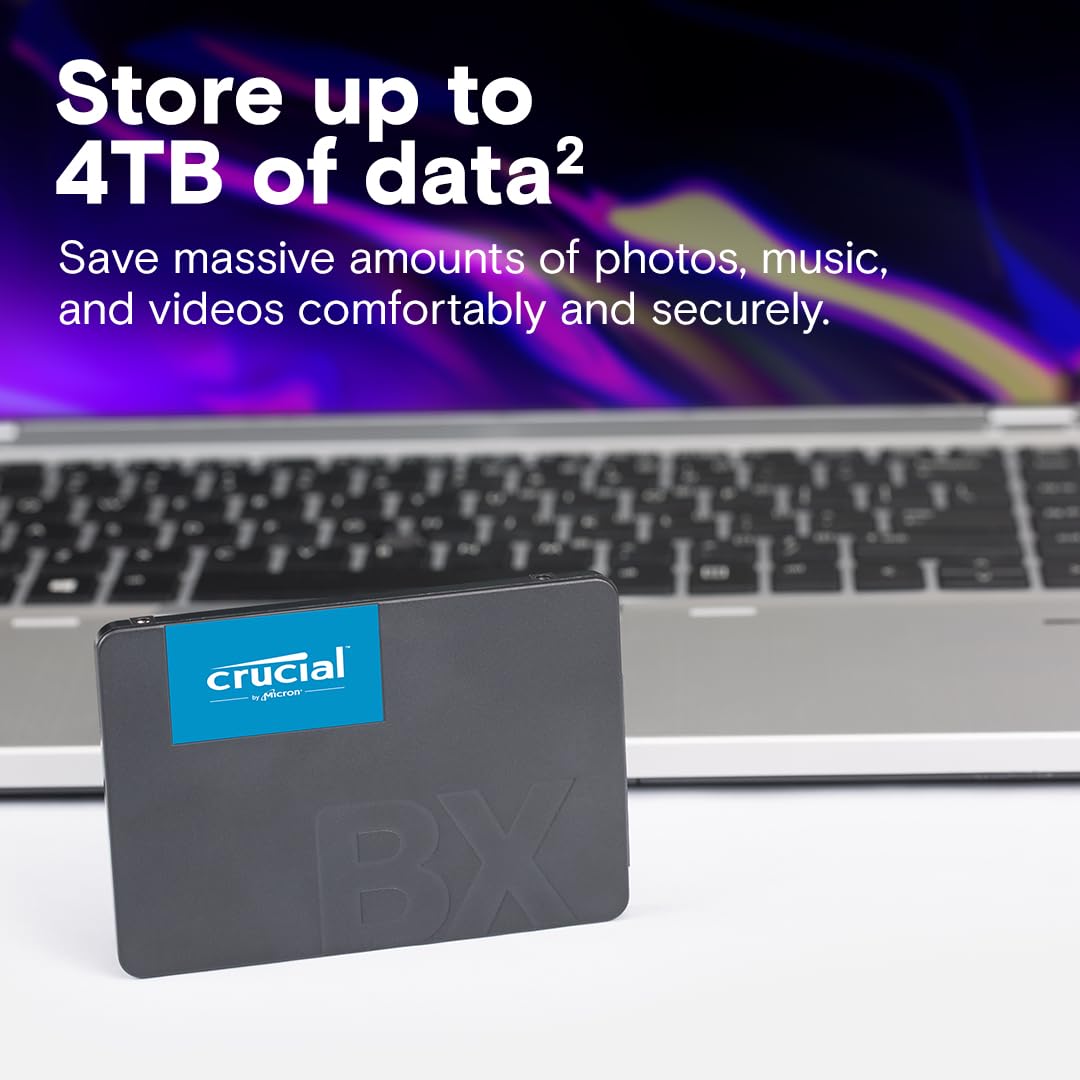 CRUCIAL BX500 2TB SATA 2.5 INCH SSD CT2000BX500SSD1
