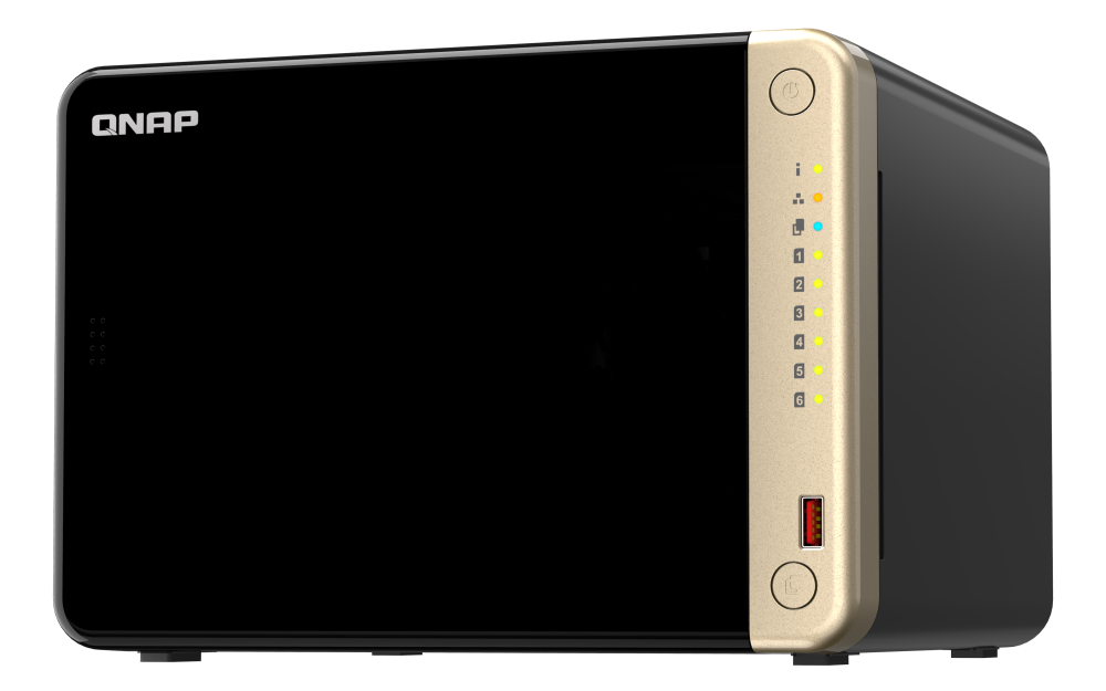 QNAP TS-664-8G 6 BAY HIGH-PERFORMANCE DESKTOP