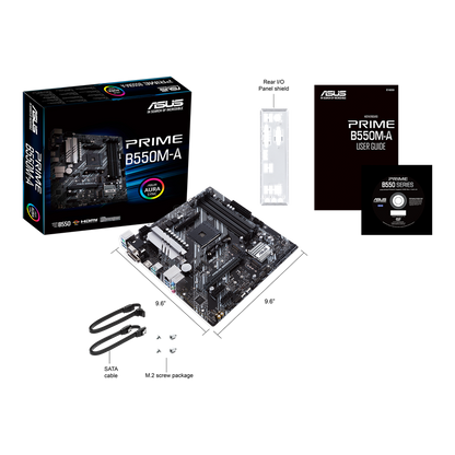 ASUS PRIME B550M-A AMD AM4 MOTHERBOARD