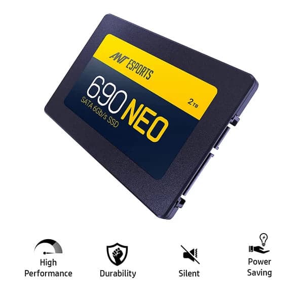 ANT ESPORTS 690 NEO 2TB 2.5 SATA Gen3 Internal Solid State Drive (SSD)