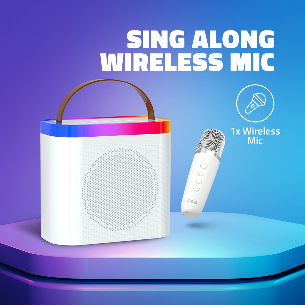 SoundMax 600 24W Bluetooth Speaker  (White)