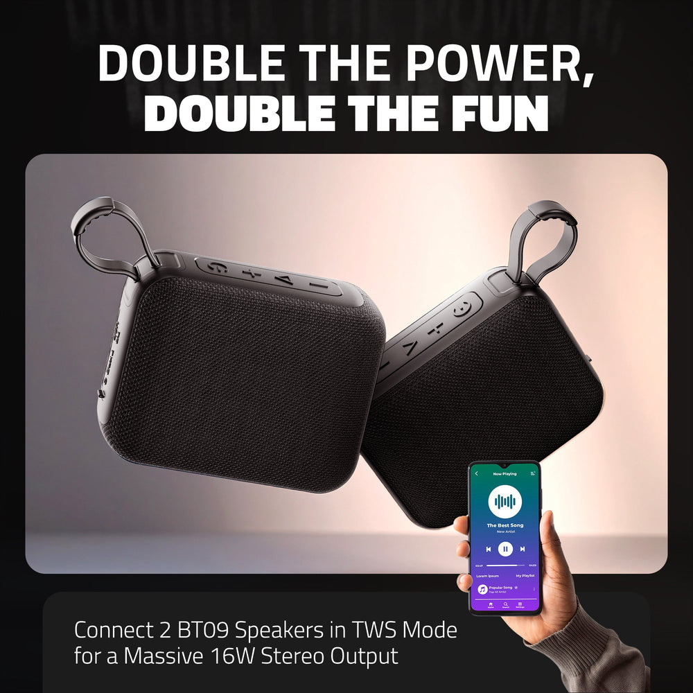 BT09 Wireless Bluetooth Speaker Black