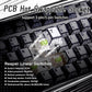 AULA F75 75% WIRELESS RGB BACKLIT TRI-MODE GAMING MECHANICAL KEYBOARD WITH KNOB | 80 KEYS COMPACT KEYBOARD, PRE-LUBED GASKET HOT-SWAPPABLE | BLUETOOTH/2.4GHZ/TYPE-C | COMIC KEYCAP - REAPER SWITCHES