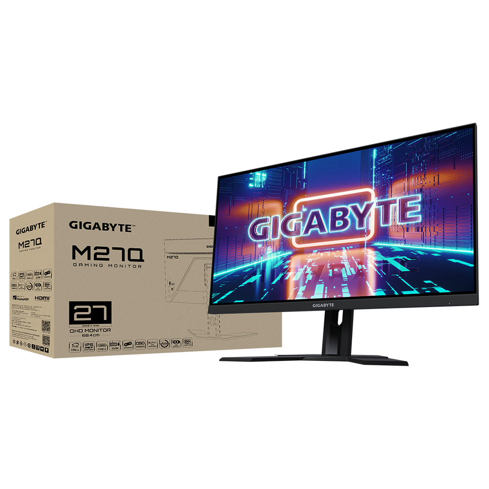 GIGABYTE AORUS 27 INCH M27Q QHD 170HZ GAMING MONITOR