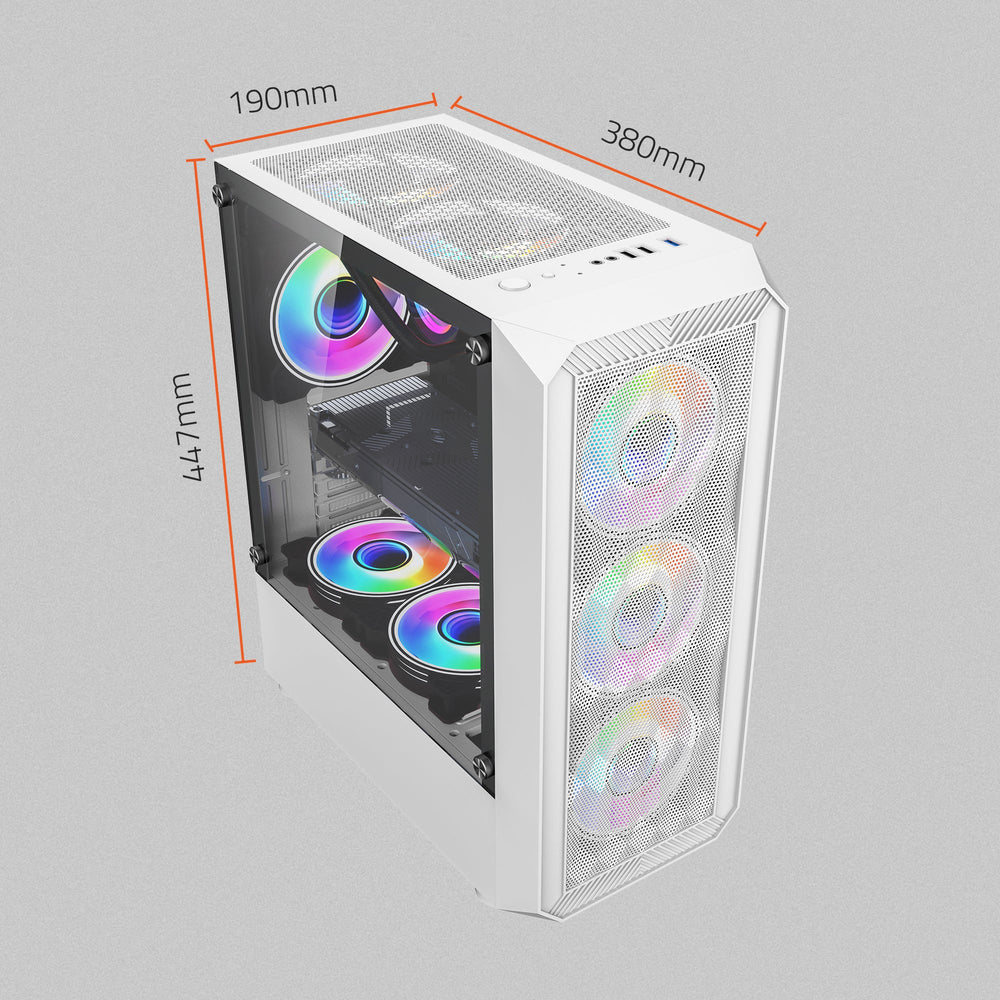 G8322W Computer Gaming Cabinet