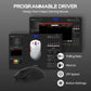 AULA SC800 TRI-MODE WIRELESS 2.4G/WIRED/BLUETOOTH ULTRA-LIGHTWEIGHT GAMING MOUSE | 37GRAMS, ADJUSTABLE 26000 DPI, PAW3395 SENSOR, 8000 POLLING RATE, ULTRA-PRECISE & DURABLE FOR GAMING | BLACK (SC800B)