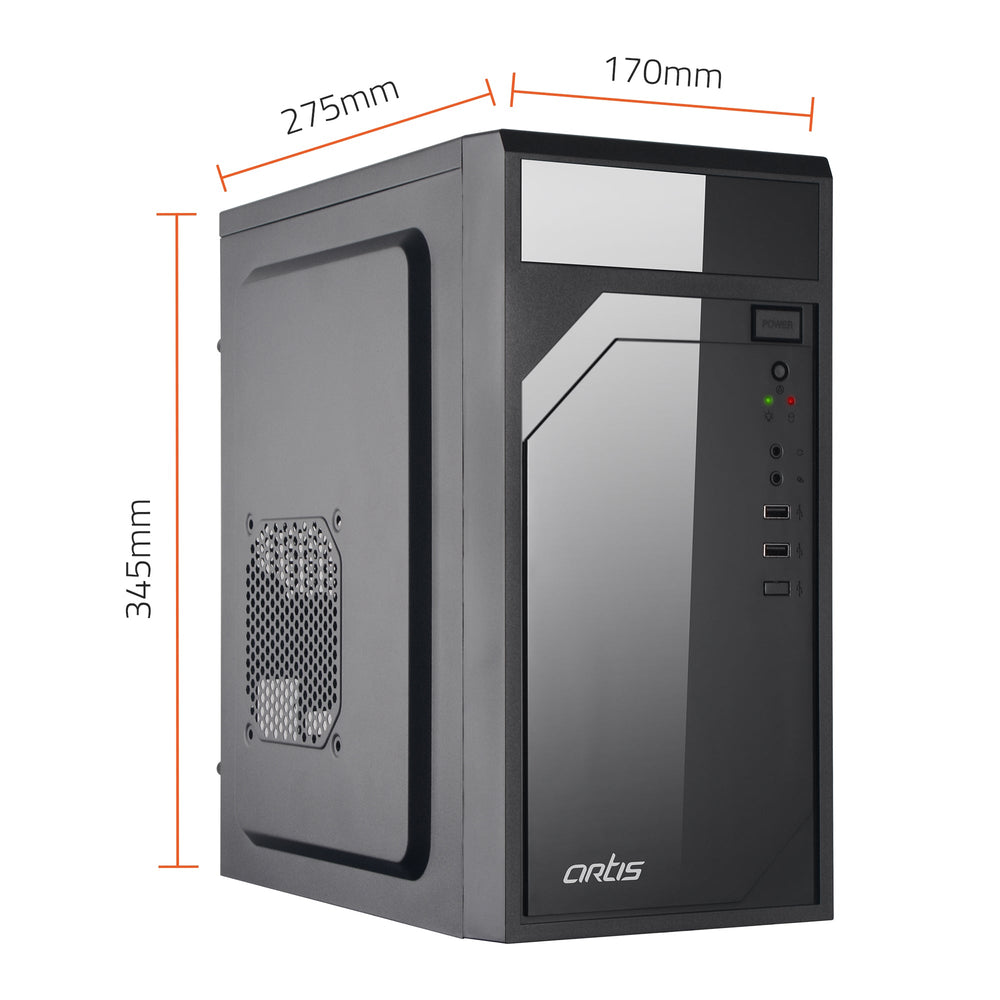 2620 3.0 C Computer Cabinet Support Micro ATX Motherboard, 1 x 80mm Fan with 400W power Supply