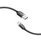 CADYCE CADMIUM PREMIUM BRAIDED USB-C TO USB-A SYNC AND CHARGE CABLE (1M) CA-C3AM