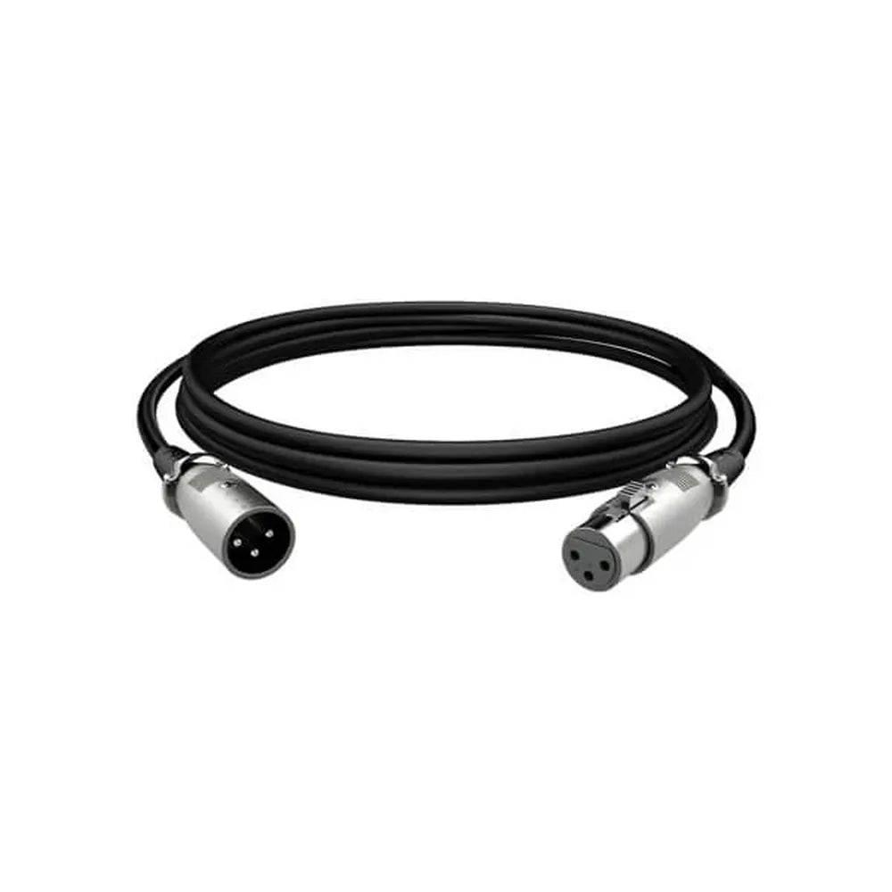 HYPERX XLR Cable 鈥?Male-to-Female, 3 Pin, 10-Foot ( Black )
