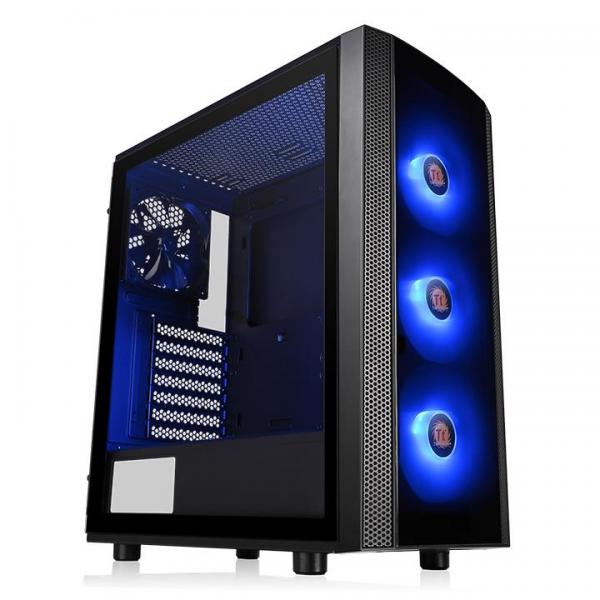 THERMALTAKE Versa J25 RGB ATX Mid Tower Cabinet (Black)