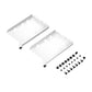 FRACTAL HDD DRIVE TRAY KIT - TYPE B, WHITE, DUAL PACK