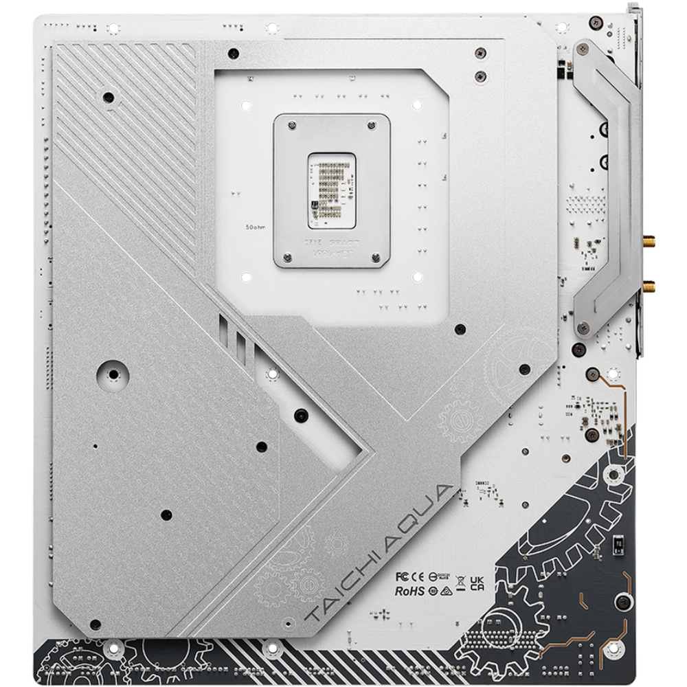 ASROCK Z890 Taichi Aqua Wifi DDR5 Intel Motherboard ( White )