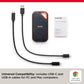 SANDISK 1TB EXTREME PRO PORTABLE E81 SSD SDSSDE81-1T00-G25