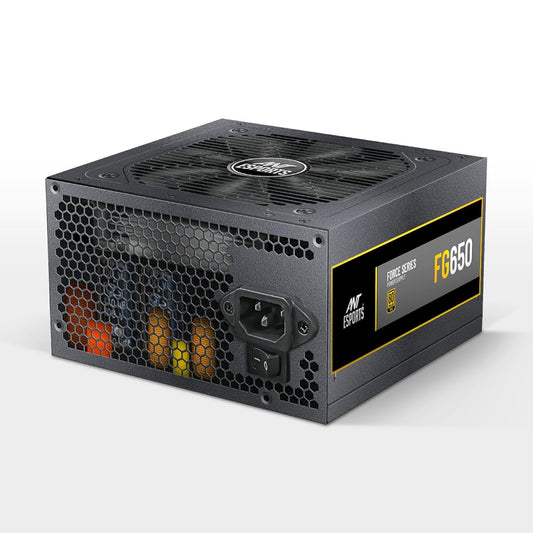 ANT ESPORTS FG650 V2 Gold 650 Watt Fully Modular  SMPS with Braided Nylon cables