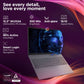 Lenovo IdeaPad Slim 3 AMD Ryzen 7 8840HS, 16GB, 512GB SSD, Integrated AMD Radeon 780M Graphics, 15.3 Inch WUXGA IPS, Win 11, MS Office 2024, Luna Grey, 83KA0048IN