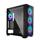 ANT ESPORTS 711 Air Mesh ARGB EATX Mid Tower Cabinet (Black)