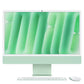 Apple 24-inch iMac with Retina 4.5K display M4 chip with 8 core CPU and 8 core GPU, 16GB, 256GB SSD - Green