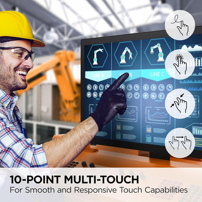 VIEWSONIC TD3207 32 INCH 1080P 10-POINT MULTI TOUCH SCREEN MONITOR WITH HDMI, USB TYPE B, AND DISPLAYPORT INPUTS